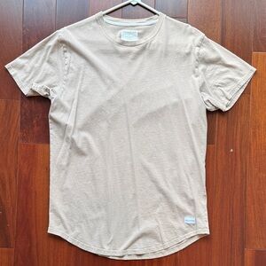 Hollister Light Tan Short Sleeve Tee